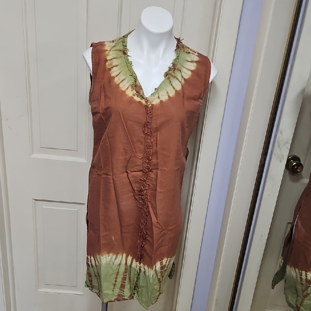 Artisan Tie Dye Tunic Top Dress